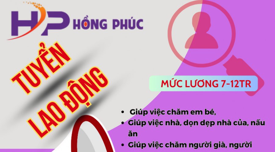 Tuyển Dụng Lao Động Phổ Thông Làm Việc Tại Hà Nội